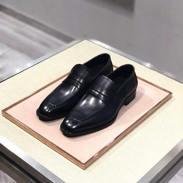 Berluti Leather Black Business Formal Shoes Lace Up Fashion Print Suit Shoes For Men Oxford Shoes